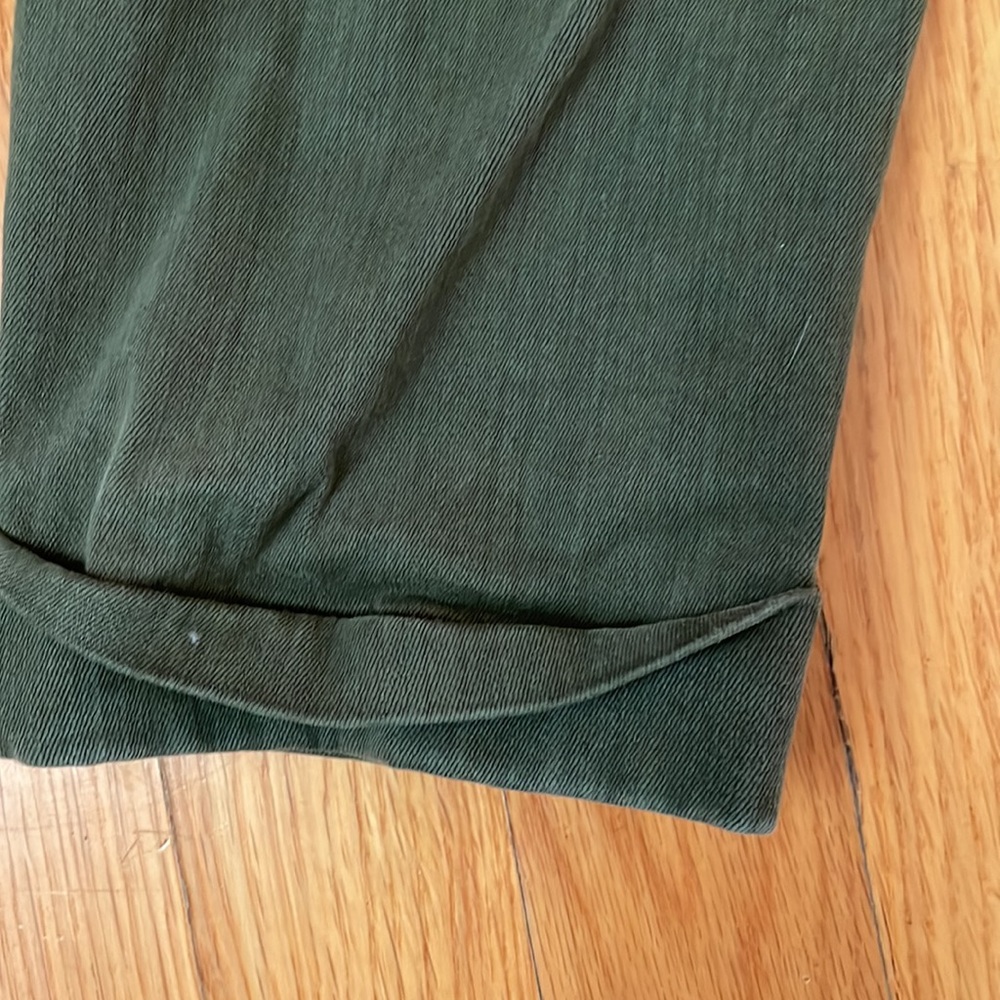 Olive Green Sz 30 Cosmic Blue Love pants - Picture 5 of 5